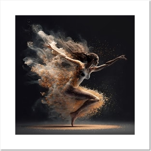 Dancing Woman Three Posters and Art